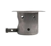 Gettimore Fire Burn Pot de rechange pour grilles à granulés Traeger, brûleur en fer avec kit d'allumage Hot Rod, compatible avec Traeger Pit Boss ZGrills modèles A