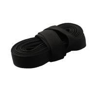 Gettimore Gaine tressée thermorétractable pour isolation de harnais de câbles, tube en polyester polyoléfine résistant à l'abrasion, réduction du bruit et des vibrations, 5 m, noir