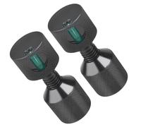 Gettimore Goupille de localisation de bride pour brides ASME de 150 lb, outil d'alignement en aluminium 6061 avec finition anodisée à l'oxyde noir, ensemble de broches d'alignement de tuyau à deux