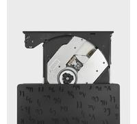 Gettimore Graveur graveur de CD externe 2 en 1 - Pour ordinateur portable et PC - Noir