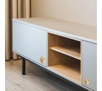 Gettimore Grille d'aération double face pour armoire à chaussures 35 mm Grille d'aération en acier inoxydable avec finition dorée Compatible avec divers systèmes d'armoire