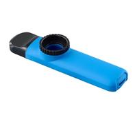 Gettimore Harmonica Kazoo ABS Flûte à bouche pour débutant avec membranes de rechange pour fête, spectacle, voyage, camping, randonnée Bleu