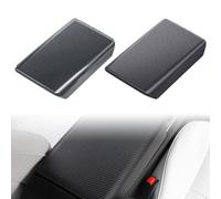 Gettimore Housse d'accoudoir en fibre de carbone pour Tesla Model 3 et Model Y (2025)