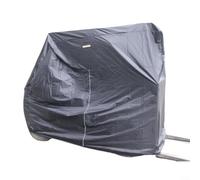 Gettimore Housse de chariot élévateur fabriquée à partir de tissu Oxford imperméable offrant une résistance à la poussière et une protection solaire pour une utilisation en extérieur (210T-254 x 115 x