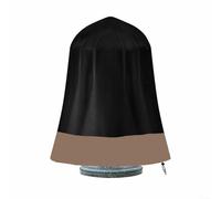 Gettimore Housse de fontaine d'extérieur avec tissu 210D imperméable et résistant à la poussière, protège les fontaines de jardin de la pluie, de la poussière et des débris, compatible avec plusieurs
