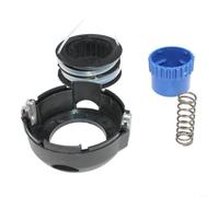 Gettimore Husqvarna T25B T25BB Tête de débroussailleuse avec fil de bobine et accessoires pour électrique 115iL 136LiC 520iRX Plastique Métal