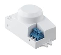Gettimore Interrupteur détecteur de mouvement pour micro-ondes AC 100-240 V 12 V 360 ° Délai réglable 8s-12 min pour éclairage intérieur et extérieur