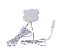 Gettimore Interrupteur tactile à induction à balayage manuel pour éclairage d'armoire basse tension 24 V, charge 120 W, détection du corps humain, conducteur ABS et cuivre