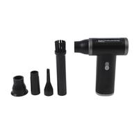 Gettimore J01 Pro Plumeau électrique sans fil avec éclairage LED, moteur sans balais 120 000 tr/min, batterie de 4000 mAh, pour un nettoyage puissant turbo, comprend 5 buses et brosse, design léger de