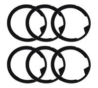 Gettimore Joint d'étanchéité supérieur en silicone pour Breville pour Barista pour Express, pour Pro, Touch & Grinder pour Pro Food Grade, noir, lot de 2 ou 6