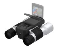 Gettimore Jumelles numériques HD 1080P avec zoom 12x, enregistrement vidéo et photo, design compact et portable pour aventures en plein air, blanc