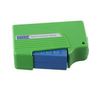 Gettimore KCC-550 Nettoyeur de connecteur de fibre optique à cassette portable avec courroie en microfibre pour FC/SC/LC/ST/MU/D4/DIN Jusqu'à 500 nettoyages