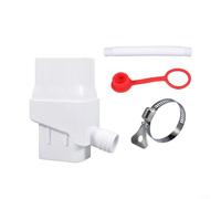 Gettimore Kit collecteur d'eau de pluie standard de 5,1 x 7,6 cm, système de dérivation en plastique pour jardin