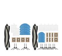 Gettimore Kit d'accessoires pour aspirateur robot ILIFE A30 Pro - Kit de rechange avec brosse principale, brosses latérales, filtres et sacs à poussière