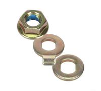 Gettimore Kit de butée de crochet d'espacement de moteur de scooter électrique pour KUKIRIN A1 G2M pour G2PRO pour G2MAX pour G2MASTER G4Max Diamètre intérieur en zinc argenté Plaque anti-rotation