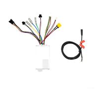 Gettimore Kit de contrôleur de scooter électrique pour E9T pour S1-E9T E9pro 17 A 36 V 350 W Bouchon en silicone Accessoires de ligne de communication