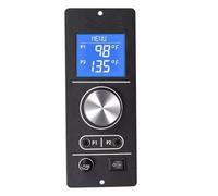 Gettimore Kit de contrôleur numérique amélioré pour barbecue à granulés Chef Gen 2, compatible avec SG 24/30, SGX, DLX, XT, Pursuit 20, panneau de commande avec deux sondes à viande et paramètres de