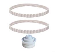 Gettimore Kit de courroie d'entraînement et de roulement pour nettoyeur de piscine RCX23002 RCX26004 compatible avec série de nettoyage amélioré pour plus de performance