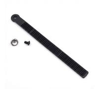 Gettimore Kit de fixation de planche à neige avec boucles à cliquet en acier et plastique et sangles réglables pour sangle de fixation sécurisée pour bottes de snowboard (B)
