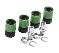 Gettimore Kit de lavage de pont de tondeuse à gazon avec adaptateur de connexion rapide pour MTD, buse et connecteurs en acier inoxydable pour tondeuse autoportée, tondeuse, souffleuse à neige