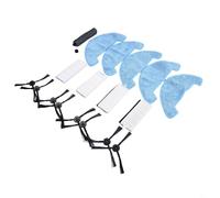 Gettimore Kit de pièces de rechange pour aspirateur robot DOMOOVA DRV80 Animal - Brosse à rouleaux, 4 filtres, 8 brosses latérales, 5 chiffons