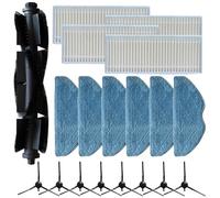 Gettimore Kit de rechange pour aspirateur Tapo RVA100 RV10 RV10 Plus RV30 RV30 Plus, accessoires pour aspirateur avec brosse, filtre et serpillère (B)