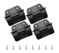 Gettimore Kit de remplacement de charnières de refroidisseur Igloo 25QT, 52QT et 72QT BMX avec vis argentées, 4/2 pièces