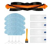 Gettimore Kit de serpillère avec brosse latérale principale compatible avec Tefal X-plorer Serie 20/40/50/75 RG6871/RG6875/RG6825/RG7267/RG7365/RG7387, RR6825/RR6871/RR7245/RR7267/RR73337. 75/RRR 7387