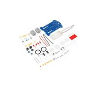 Gettimore Kit de soudure intelligent pour débutants - Kit d'apprentissage électronique avec circuit imprimé - Alimentation 3 V - Bleu