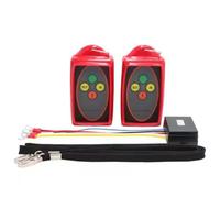 Gettimore Kit de télécommande de treuil sans fil pour systèmes 12 V-24 V, portée de 22,9 m, contrôleur ABS étanche avec indicateur LED, compatible avec SUV, camions, VTT, UTV et remorques, modèle A/B