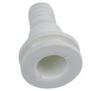 Gettimore Kit de tuyau de pompe de cale 19-29 mm en PVC ondulé avec alésage lisse, tube flexible de 1,8 m, colliers de serrage en acier inoxydable et connecteur de coque traversante pour bateau