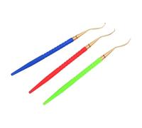 Gettimore Kit d'outils de démontage de joints toriques pour plongée sous-marine, poignée en plastique avec tige en laiton pour l'entretien des équipements sous-marins, compatible avec ressorts et