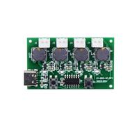 Gettimore Kit humidificateur à quatre pulvérisations avec 4 plaques d'atomisation de brouillard et circuit imprimé, module PCB vert de 50 x 25 x 1,2 mm pour hydrater les plantes et faire de la brume