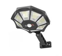 Gettimore Lampes solaires d'extérieur avec détecteur de mouvement 168 LED et capteur du crépuscule à l'aube pour un éclairage et une sécurité étendus