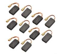 Gettimore Lot de 10 balais de charbon pour meuleuses d'angle Bosch GWS 1000 1100 1400 15-125, pour meuleuses d'angle SG1250 PW5000C GD0810C GD0800C BO6040 9565PCV 9565CVL, pièces de rechange