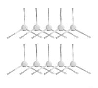 Gettimore Lot de 10 brosses latérales de rechange efficaces pour Cecotec pour Conga 15090 16090 AI SpinArm Home Wash Vacuum Pièces de rechange conçues pour nettoyer les débris