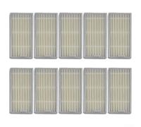 Gettimore Lot de 10 filtres HEPA lavables pour aspirateur SilverCrest SSR 3000 A1 SSR-3000-A1 Élimine 99,97 % de la poussière et des allergènes