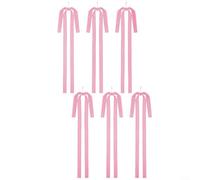 Gettimore Lot de 12 nœuds décoratifs de Noël en velours pour couronne de Noël (rose)