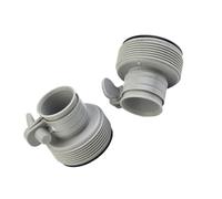 Gettimore Lot de 2 adaptateurs de tuyau de piscine Intex de 3,2 à 3,8 cm