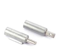 Gettimore Lot de 2 amortisseurs de porte de lave-vaisselle, charnières d'amortissement lent, en alliage de zinc, rotation dans le sens contraire des aiguilles d'une montre (L) ou dans le sens horaire