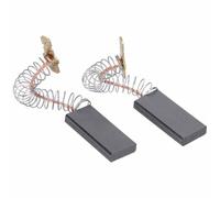 Gettimore Lot de 2 balais de charbon de rechange pour moteur Bosch et Siemens - Remplace 00154740 / WH5029101 - Compatible avec les moteurs BSH 141344/141667/141504, 5 x 125 x 36 mm, cuivre et carbone