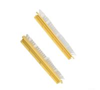 Gettimore Lot de 2 brosses à vapeur 2.863-368.0 avec suceur plat pour brosse à joint XXL Accessoires pour balai vapeur Karcher Outil de nettoyage domestique