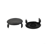 Gettimore Lot de 2 cache-bobines pour débroussailleuse Bosch EasyGrassCut 18-260 F016800569 - Capuchon ABS qui protège la ligne et assure un ajustement sûr