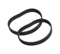 Gettimore Lot de 2 courroies de distribution de rechange compatibles avec rabot Bosch GHO 18 V-LI 14.4 1500 100 15-82 16-82 16-82 Courroie d'entraînement en caoutchouc souple durable pour un