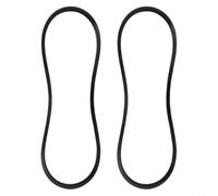 Gettimore Lot de 2 courroies d'entraînement pour souffleuse à neige Ariens Deluxe 24 71 cm modèles 07200802, pour pièces de rechange (version améliorée)