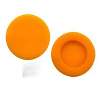 Gettimore Lot de 2 coussinets de rechange respirants pour écouteurs KOSS PortaPro, pour isolation phonique douce, ensemble d'accessoires audio noirs (orange)