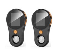 Gettimore Lot de 2 microscopes portables zoom 500x, microscope numérique 2 MP 1080p avec écran intégré et 8 LED, rechargeable USB-C