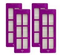 Gettimore Lot de 2 ou 4 filtres de rechange pour aspirateur robot Eureka J15 Pro, blanc, compatible avec aspirateur de sol Ultra avec station d'accueil