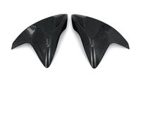 Gettimore Lot de 2 panneaux de garniture latérale de réservoir d'essence pour Suzuki GSXR 600 750 2011-2019, fibre de carbone ABS