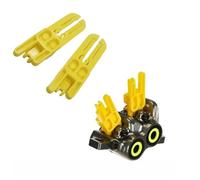 Gettimore Lot de 2 plaques de protection pour étrier de frein Magura 4 positions, en plastique ABS, jaune, 4 cm